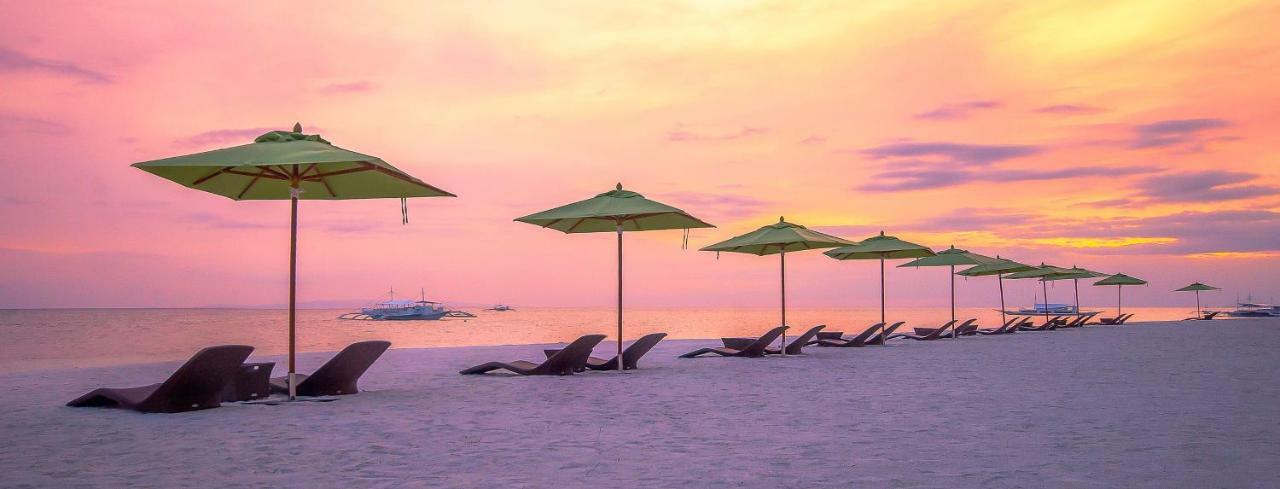 Oceanica Resort Panglao, Bohol Εξωτερικό φωτογραφία Sunset at the beach