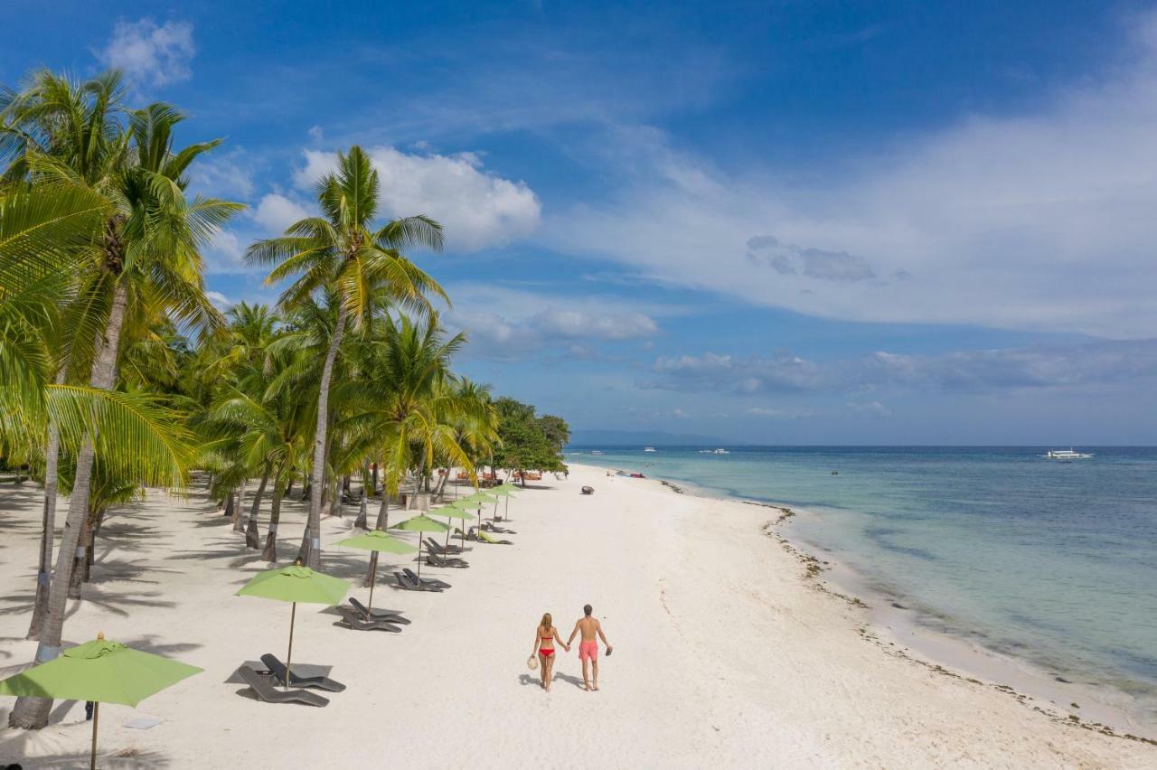 Oceanica Resort Panglao, Bohol Εξωτερικό φωτογραφία Beach at the resort